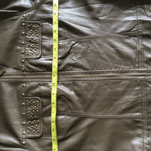 New without tags.  Buttery soft Leather bomber jacket size L - Picture 10 of 13